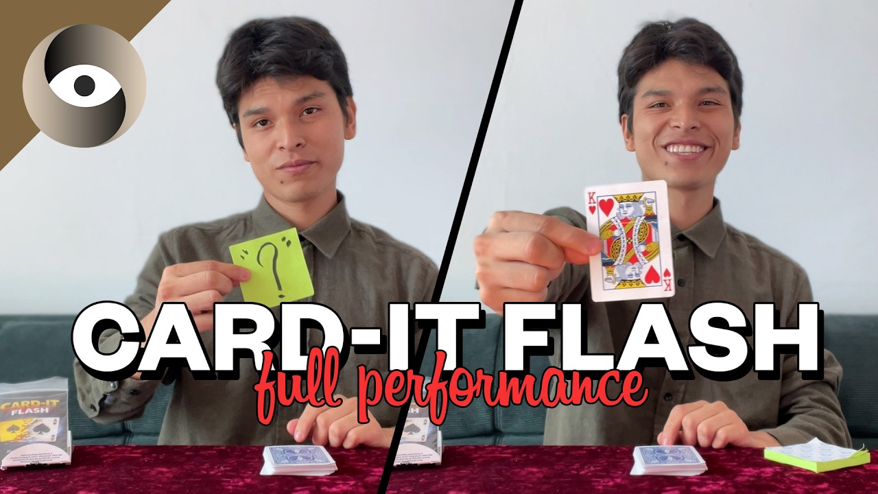 Стикеры Post-it превращаются в игральные карты! | Card-It Flash от Энтони Васкеса | Полная версия...