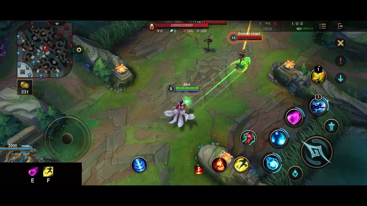 WILD RIFT - Ahri Charm Flash Combo
