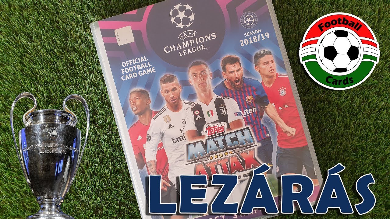 Topps UEFA Champions League 18/19 Match Attax BL | Lezárás