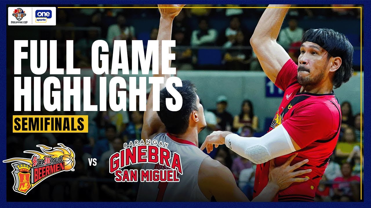 SAN MIGUEL vs. BRGY. GINEBRA | FULL GAME HIGHLIGHTS | SEMIFINALS G7 | PBA SEASON 49 PHILIPPINE CUP