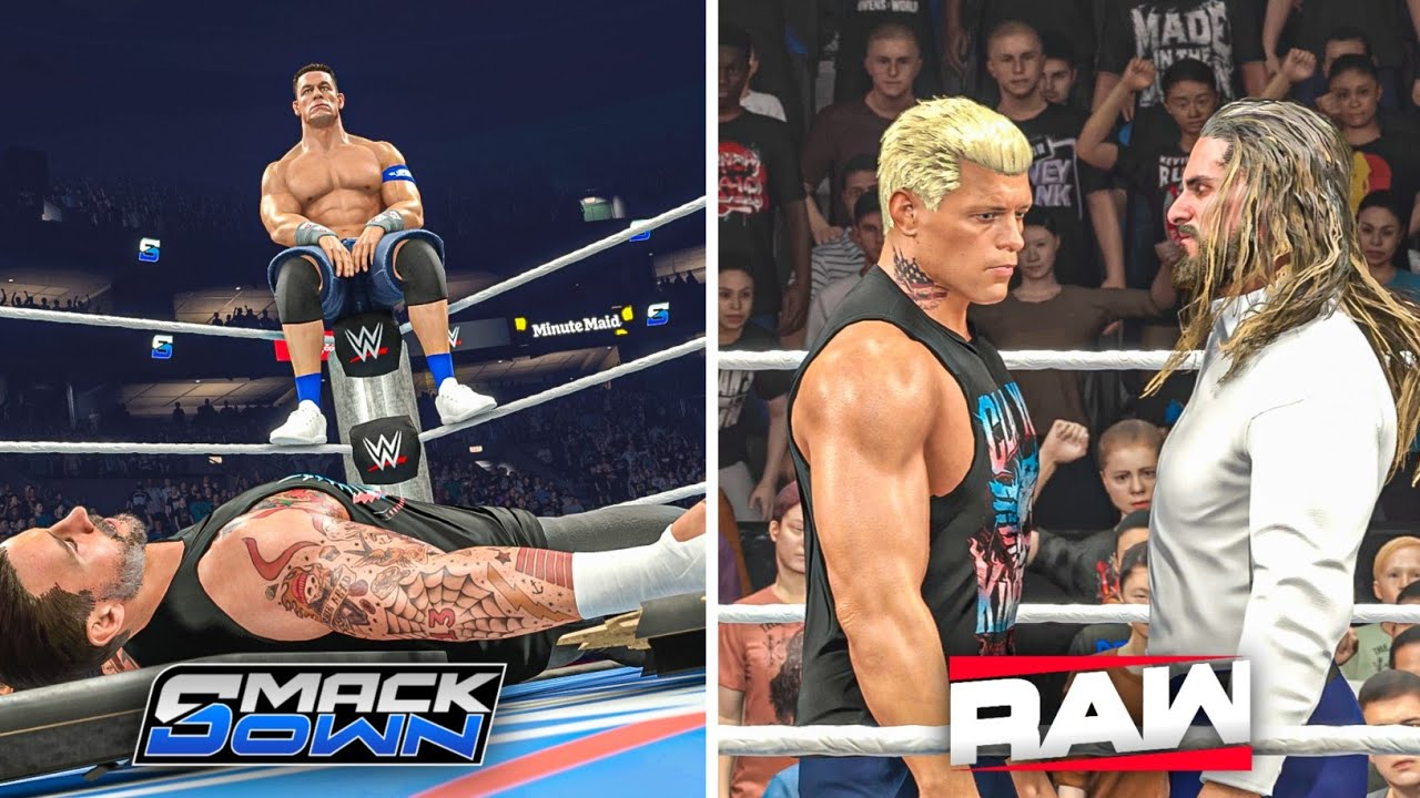 WWE 2K25: 10 лучших моментов Raw и Smackdown | 20 июня 2025 г.