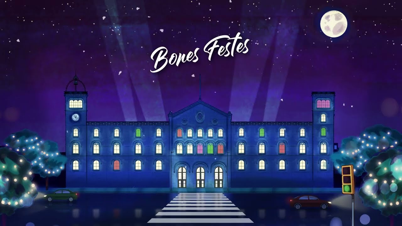 La Universitat de Barcelona us desitja bones festes!