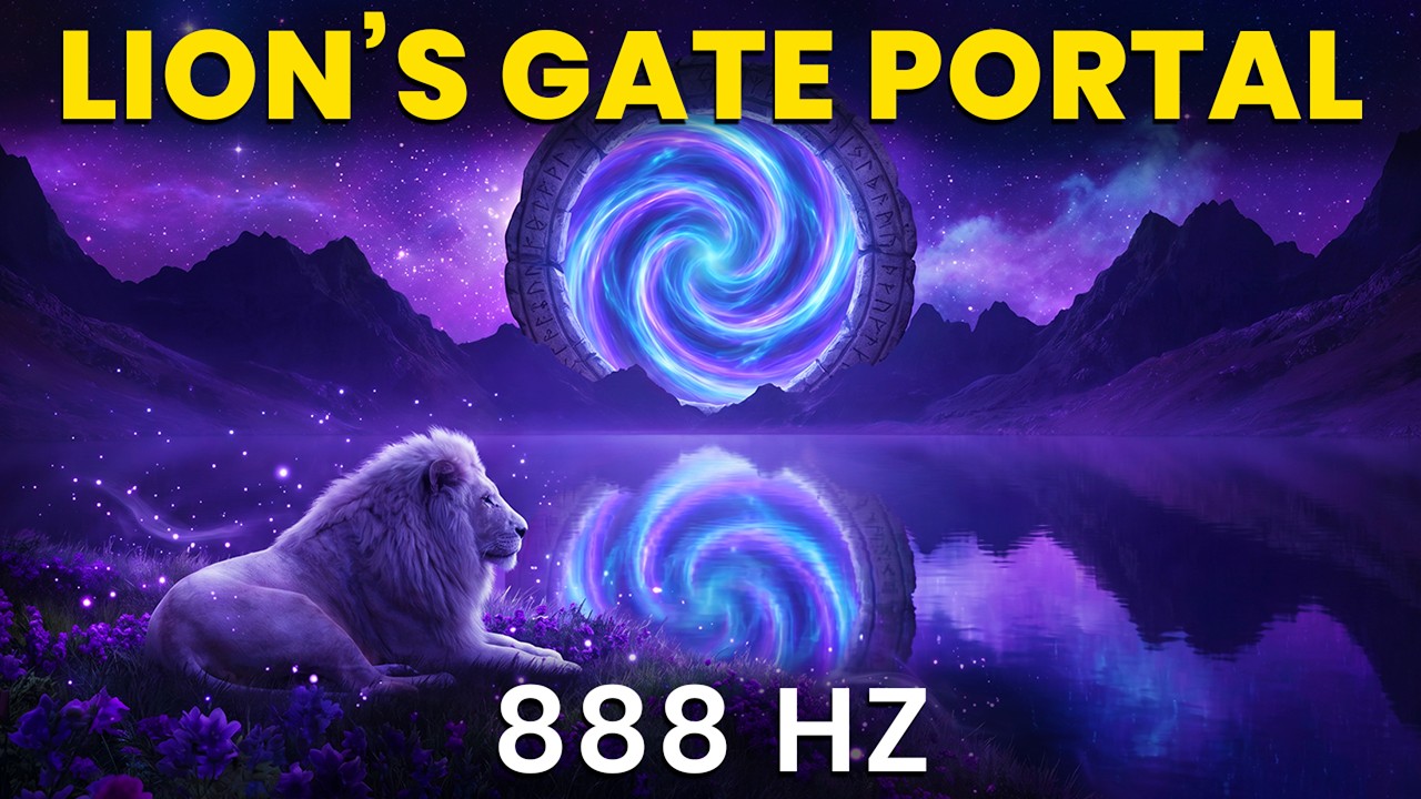888 Hz Lion's Gate Portal 2026: Manifest Infinite Wealth & Abundance