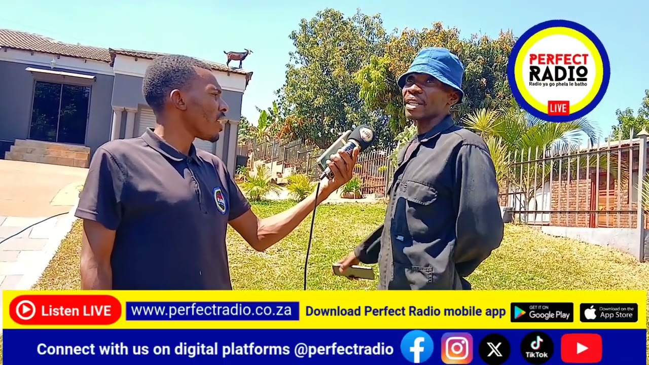 BREAKING NEWS | A goat was found on rooftop of a house at Meloding Section GaKgapane 