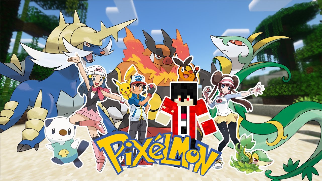 Menangkap Pokemon Starter Generasi 5 - WOW KEMAMPUAN KHUSUS POKEMON GEN 5 SEKEREN INI?  Pixelmon #37