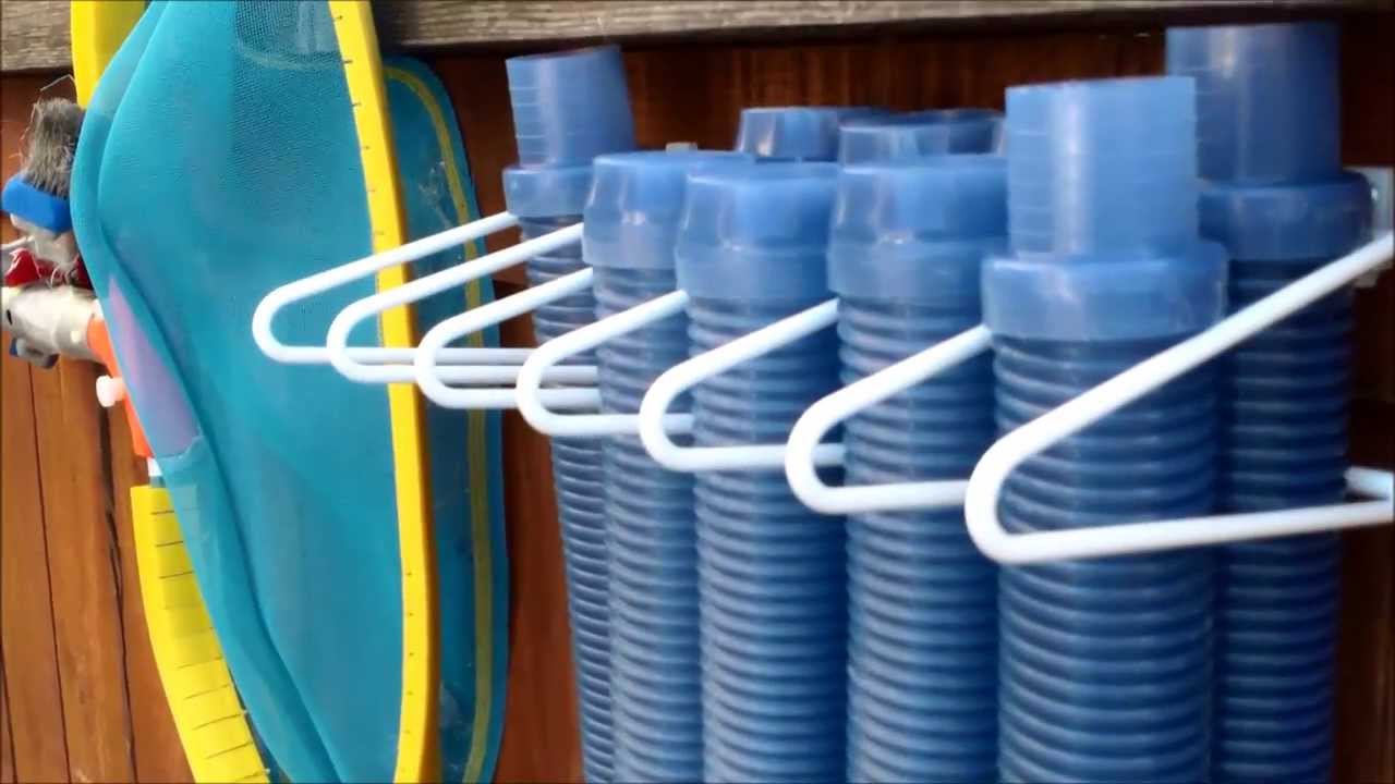 HoseHanger Pro - Installation & Review (Automatic Cleaner Hose Hanger)