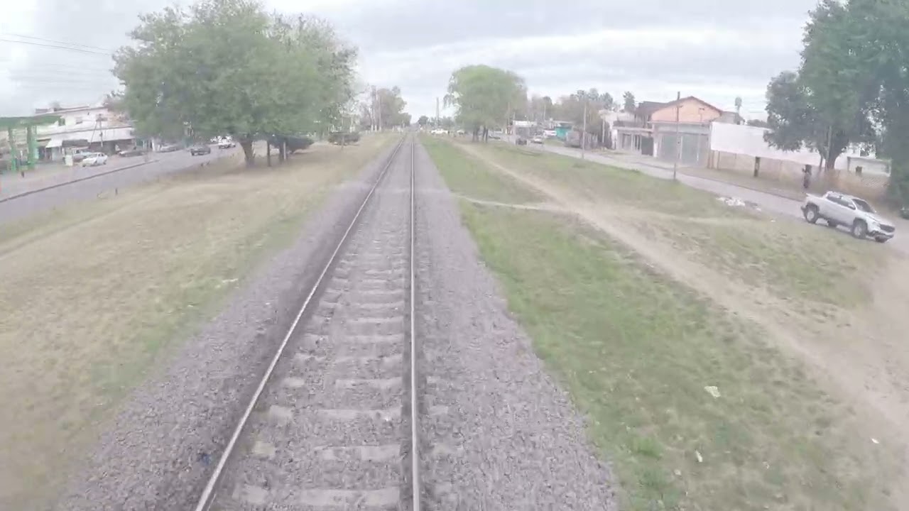 Cab ride Viaje de Merlo a las Heras Tren 2817