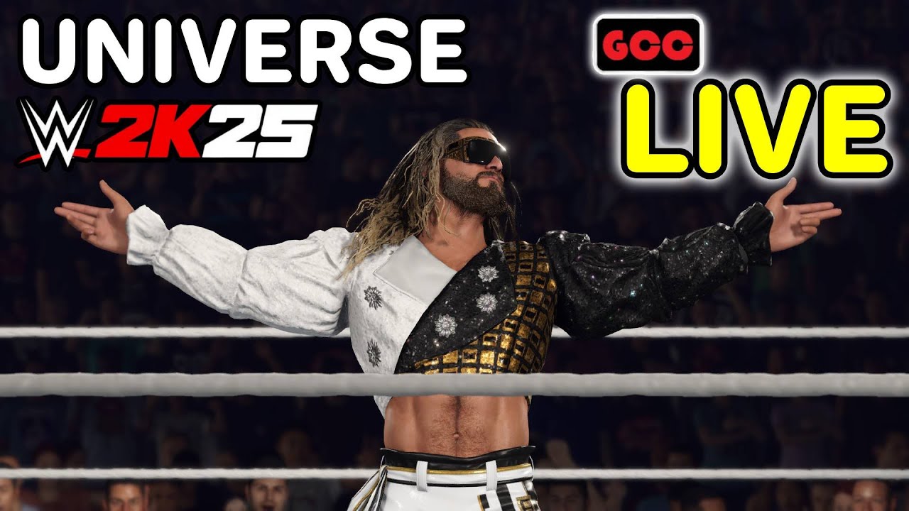 GCC Live WWE 2K25 ดูโหมด Universe (เปิดไมค์)