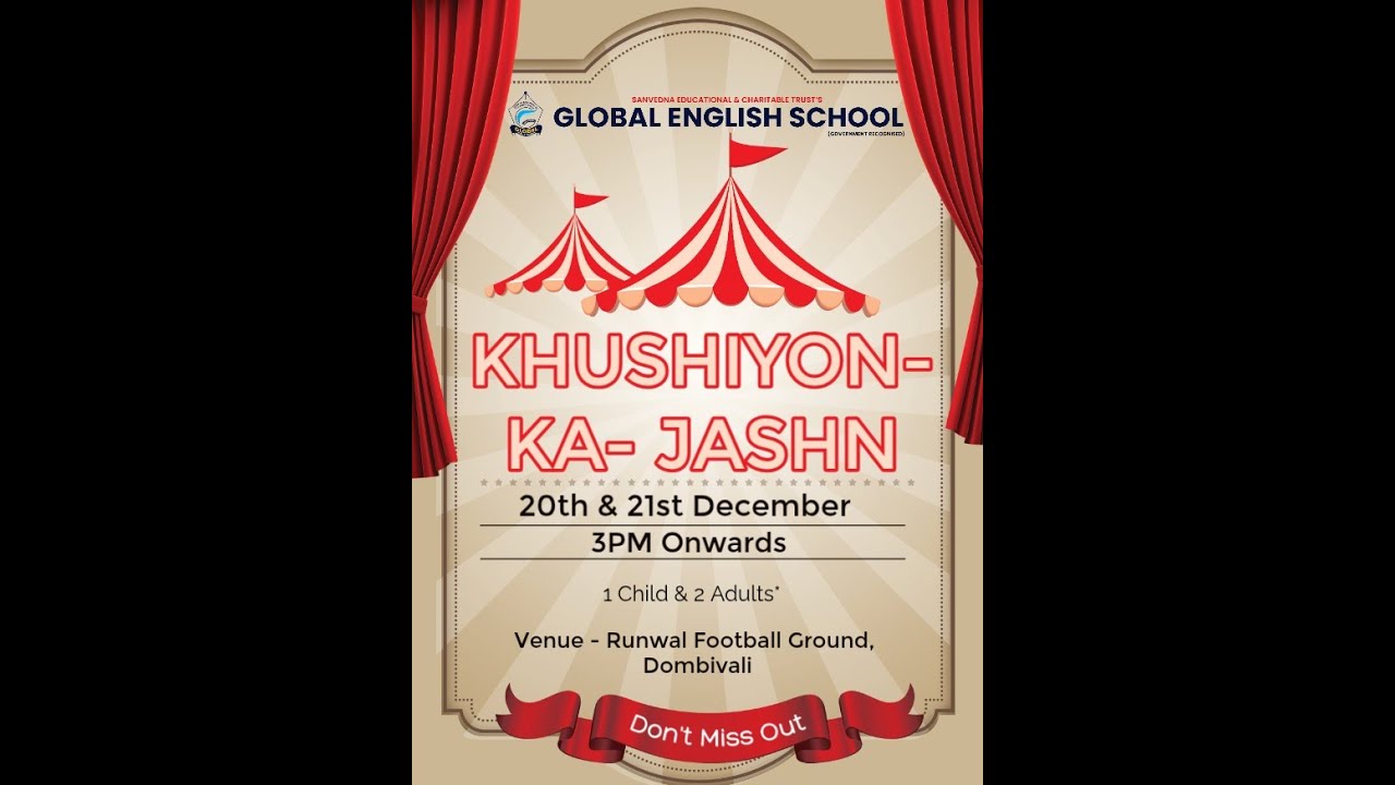 GLOBAL ENGLISH SCHOOL- Khushiyon Ka Jashn 2025-2026
