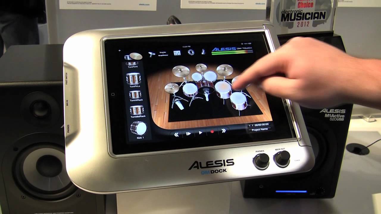 Sweetwater at Winter NAMM 2012 - Alesis DM Dock Overview
