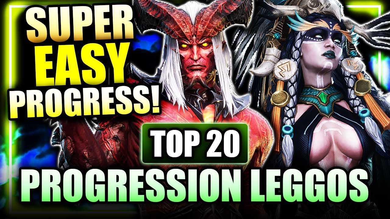TOP 20 Progression Heroes! Best Normal Legendary Heroes for OWNING Early Game ⁂ Watcher of Realms
