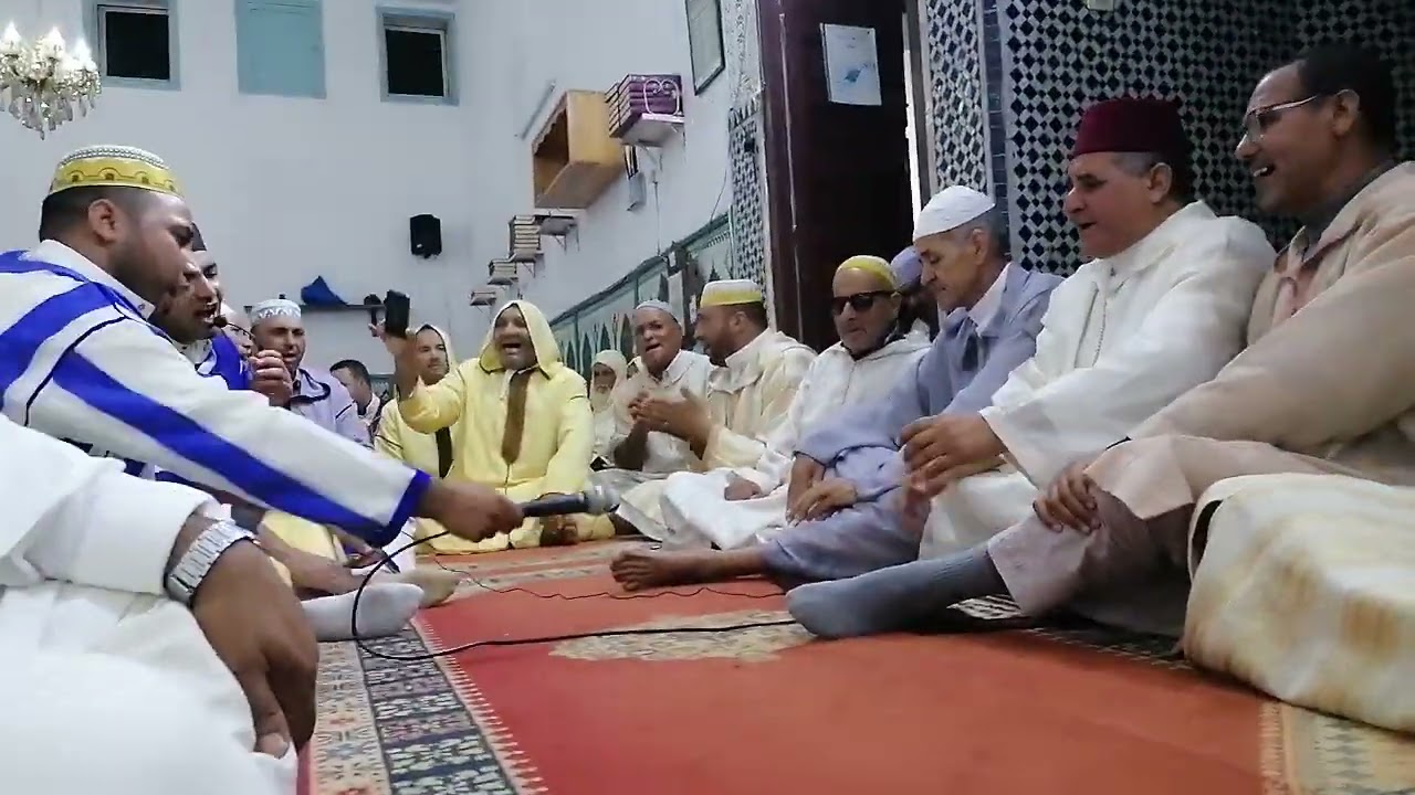 أمداح جميلة في مولاي بوسلهام مع سي عبدالله البدوي وجميع مجموعات الغرب