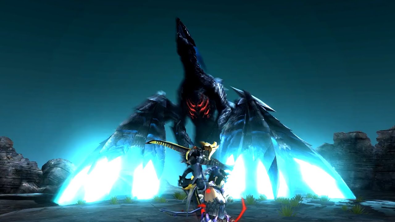【MHXX NS】MOD - 二つ名・青炎バルファルク (Blue Flame Valstrax)