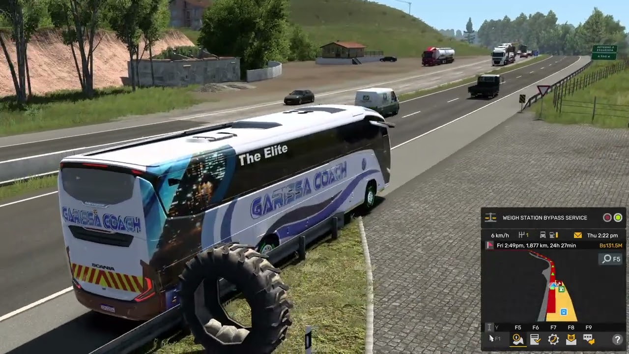 EuroTruckSimulator 2 GARISSA COACH pt 1
