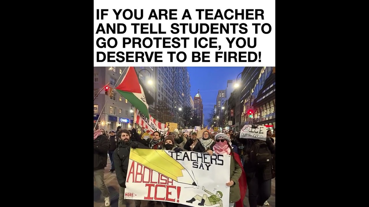 Teachers should focus on education, not using students to promote political protests against