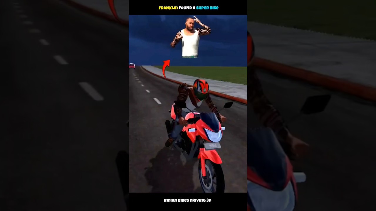FRANKLIN FOUND A MAGICAL SUPER BIKE - INDIANBIKES DRIVING 3D