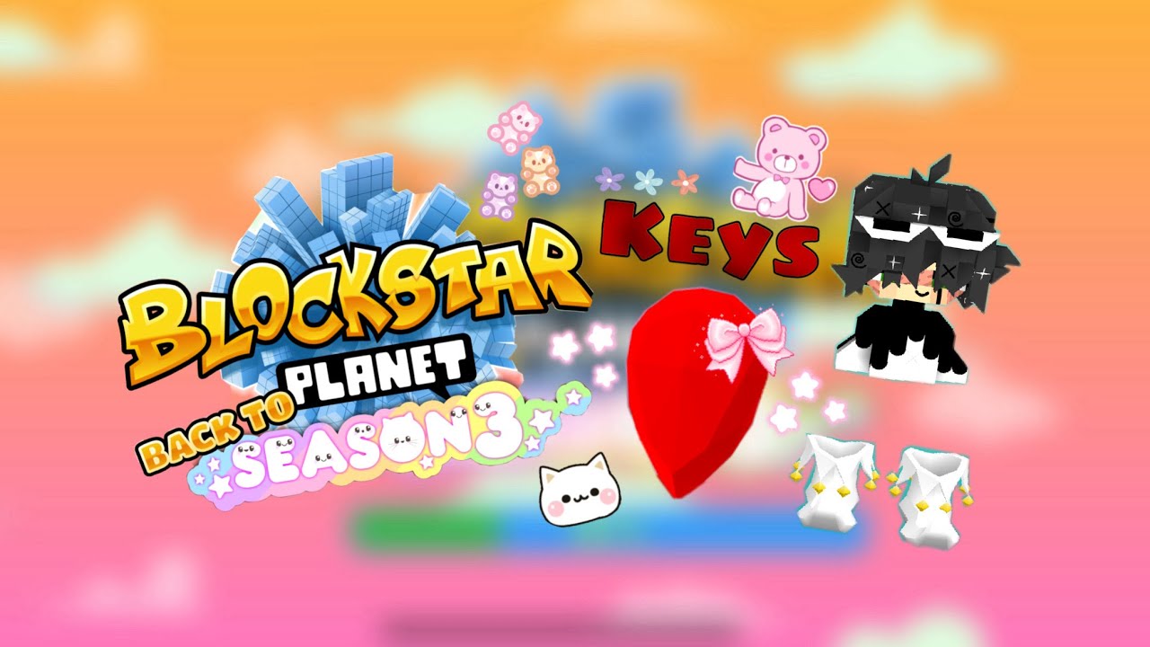 Keys & Mystery Crystal BlockStarPlanet back to SEASON 3