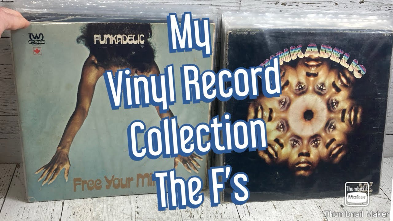 My Vinyl Record Collection an Alphabetical Flip Thru.  The “F” Section Funkadelic Fleetwood Mac ect.