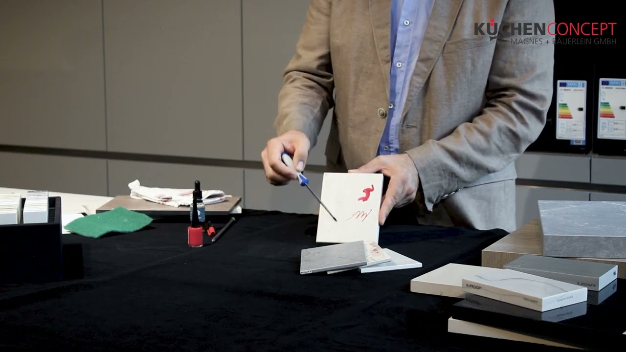 Arbeitsplatten Serie - Dekton und Keramik