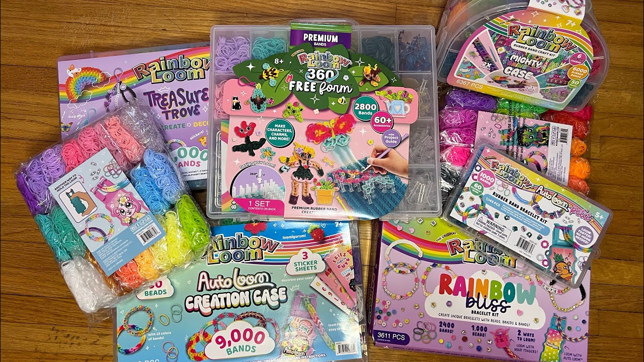 Мои ЛЮБИМЫЕ товары для плетения Rainbow Loom с Amazon 🌈✨ (Обязательные покупки!)