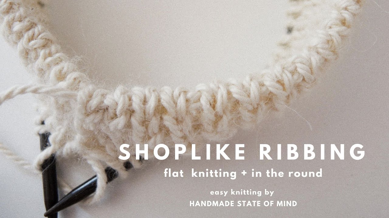 Idealne wykończenie ściągacza, aby wyglądał  jak ze sklepu - robienie na drutach dla początkujących