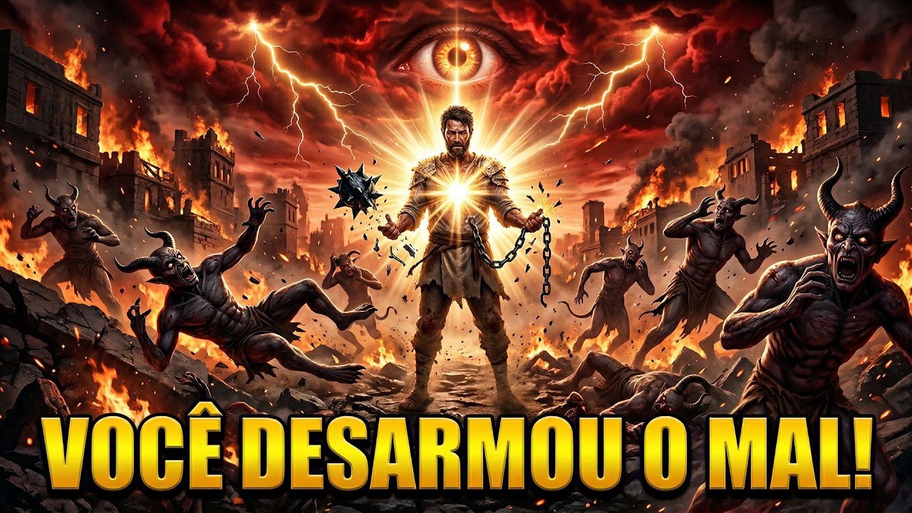 ESCOLHIDO, VOCÊ DESARMOU O MAL — ATÉ DEUS VIU!