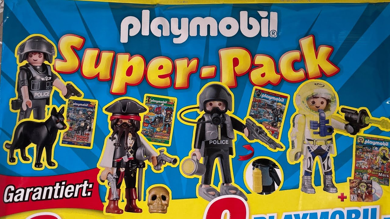 playmobil Super Pack 4 Wundertüten auspacken