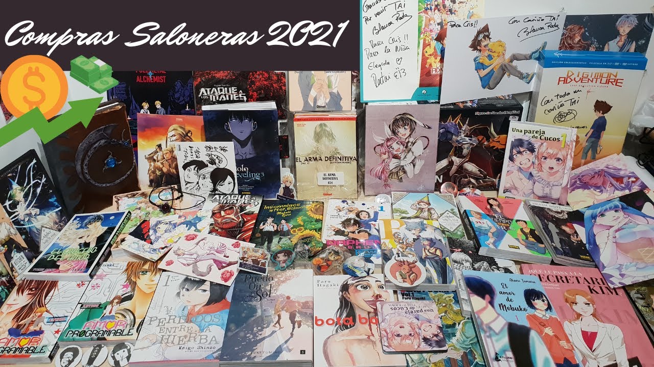 COMPRAS SALON DEL MANGA DE BARCELONA 2021