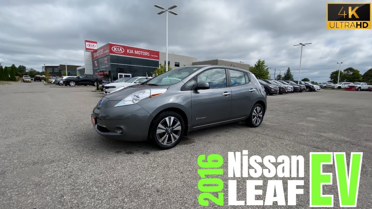 2016 Nissan Leaf SL - Full EV - Walkaround at Clarington Kia