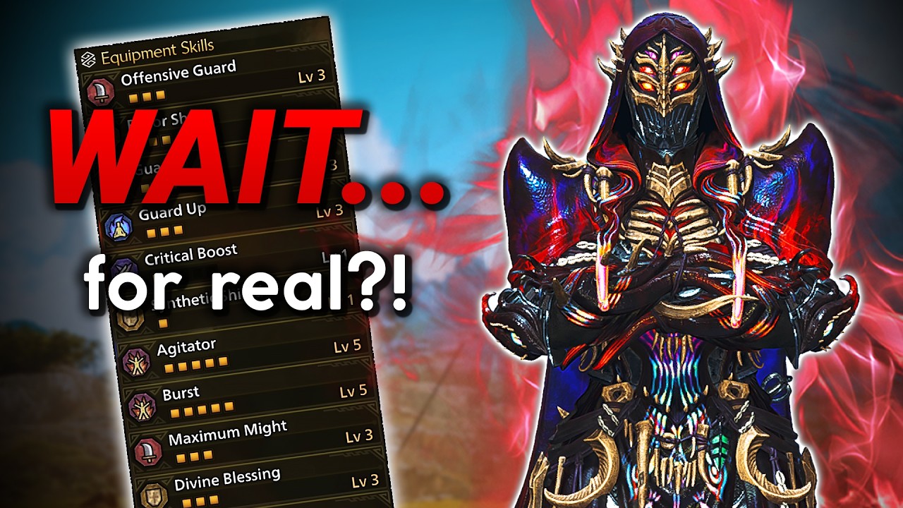 AT Nu Udra Gamma Armor is INSANE! New Meta Build in Monster Hunter Wilds