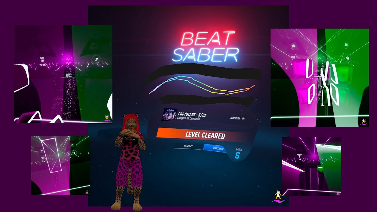 Pan Plays Beat Saber~ Pop/Stars K/Da ~ Rank S~