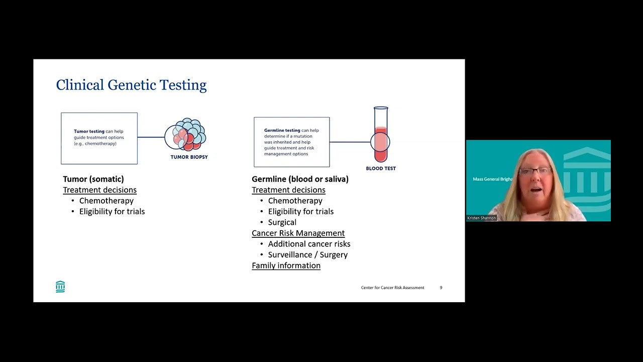 Blum Center Program: Choosing the Right Cancer Genetic Test