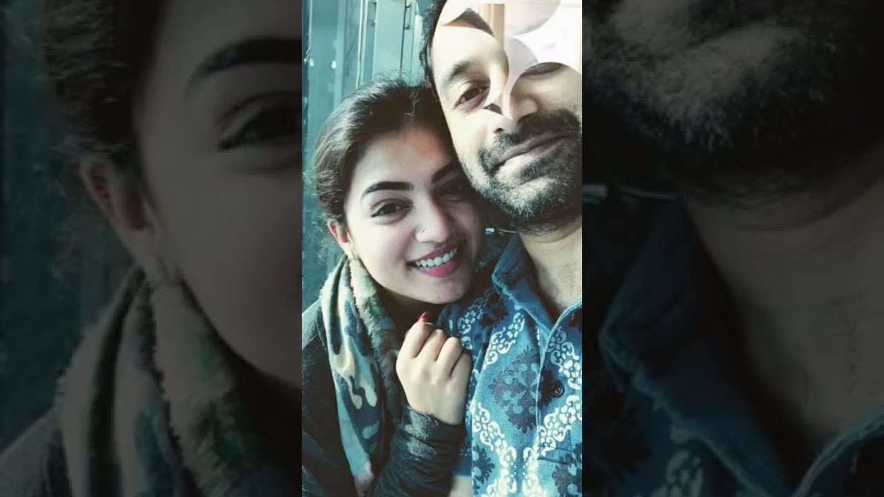 nazriya nazim &  fahadh faasil cute photos |nazrii |fahadh |Mollywood #malayalam #nazriya