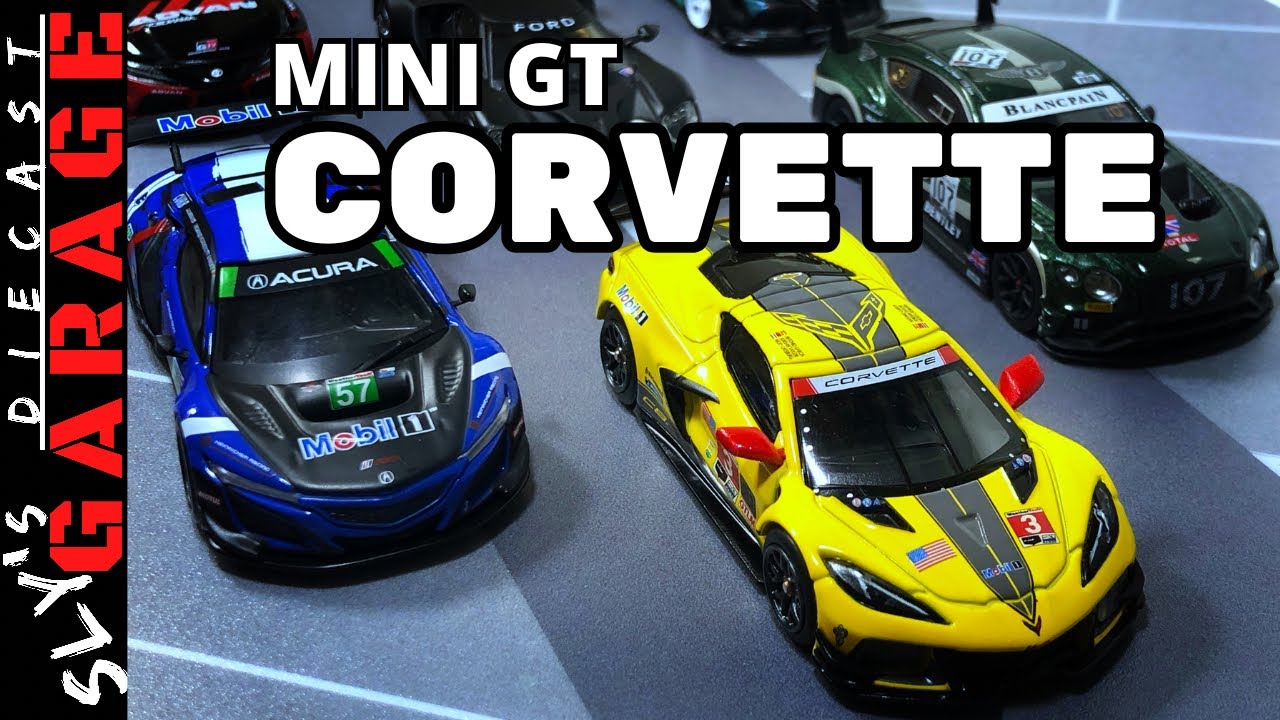 MINI GT 1/64 Unboxing - Chevrolet Corvette C8.R IMSA Daytona Race Car