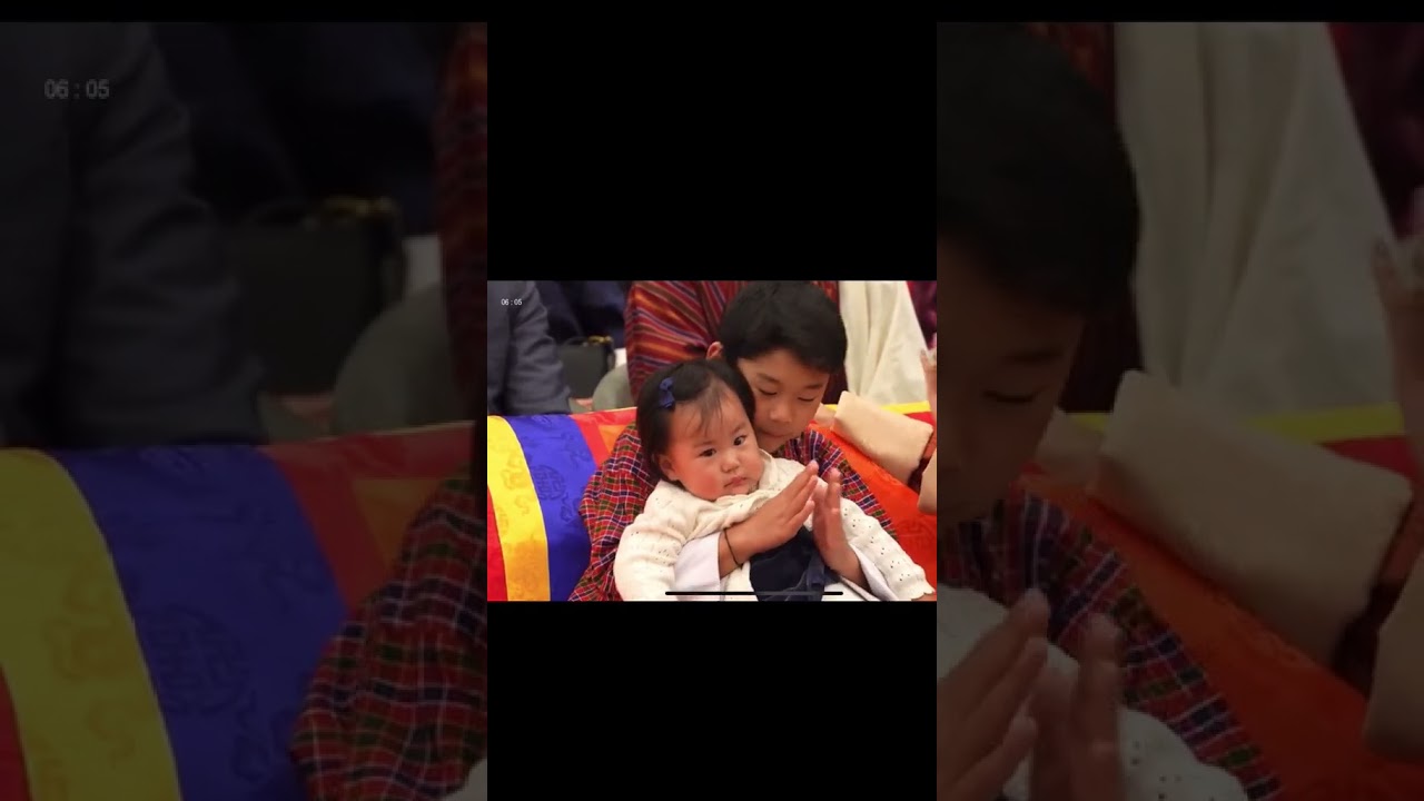 #kingandqueenofbhutan #princess #prince