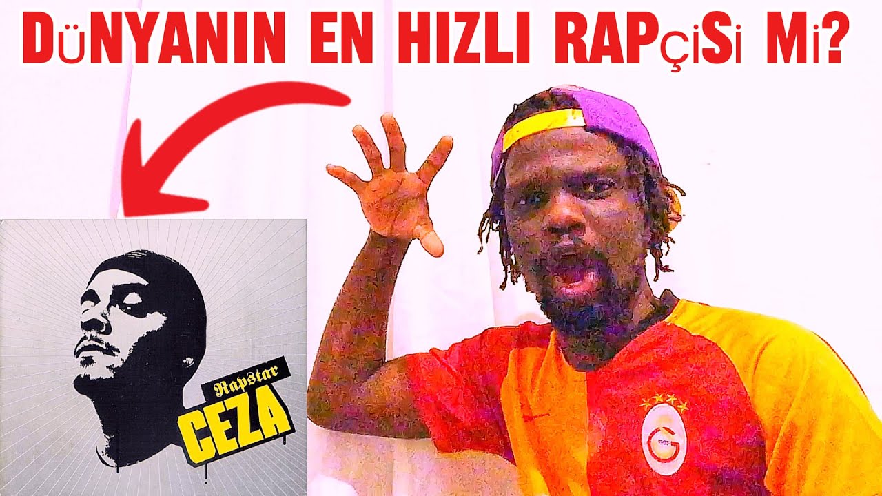 AFRİKALI TEPKİSİ: CEZA - HOLOCAUST (Dünyanın En Hızlı Rapçisi Mi?) 
