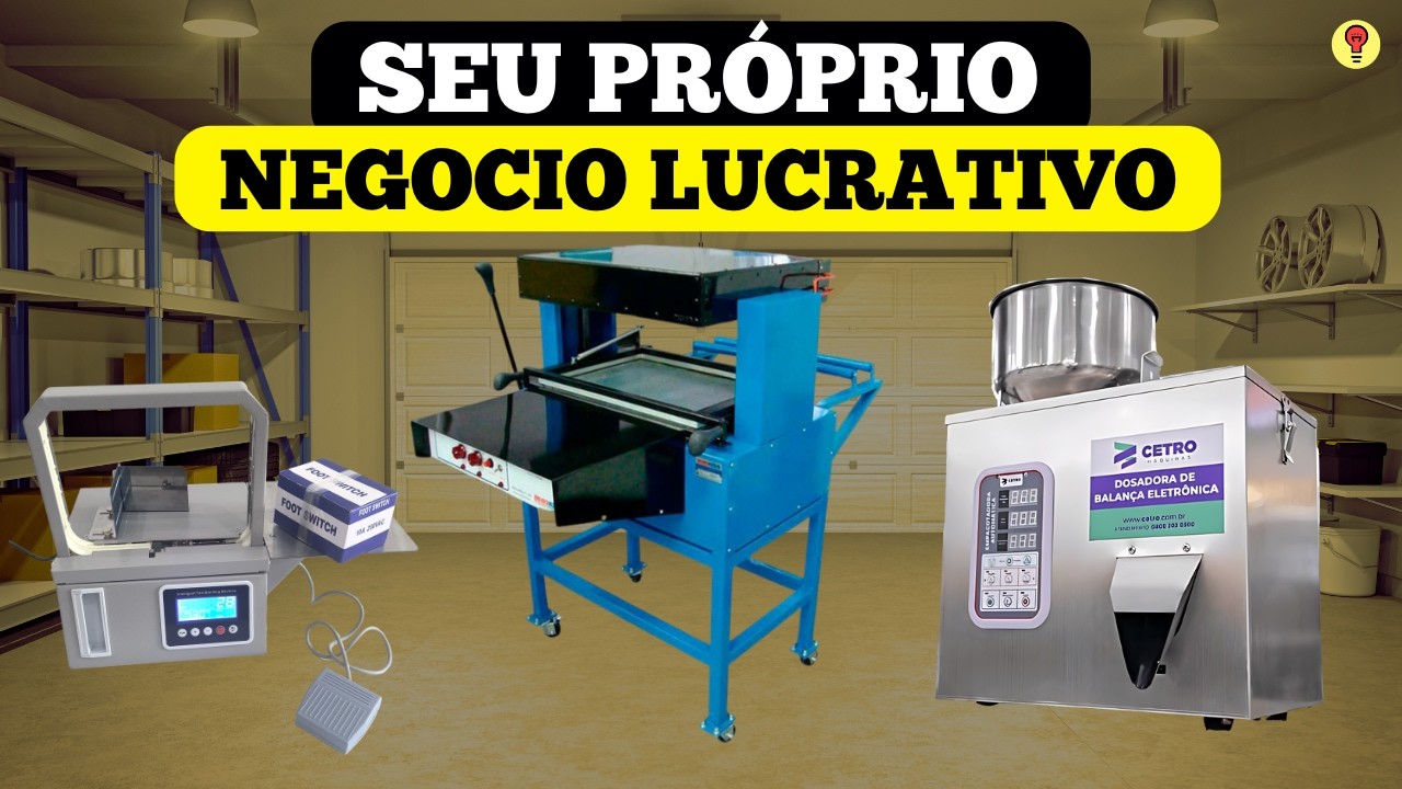 30 MÁQUINAS Compradas na Internet para INICIAR seu NEGÓCIO em CASA e Ganhar DINHEIRO 💰