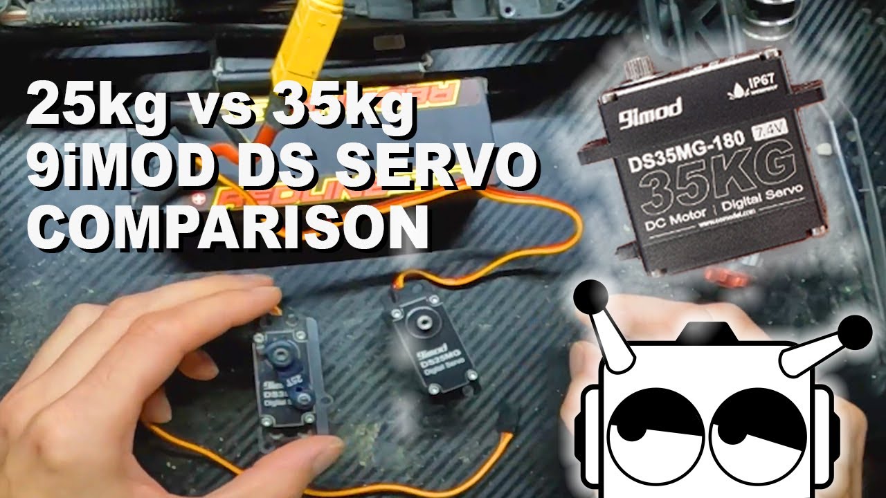 9iMod 35kg v 25kg Servo Comparison & Random Bench Stuff - Tekno MT410 v1