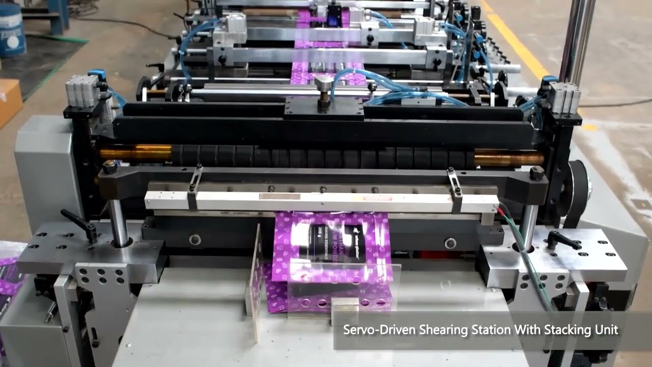 Advanced Stand-Up (DOYPACK) Zipper Pouch Making Machine | 3 Independent Web |S.A.T.| STAR CONVERTING