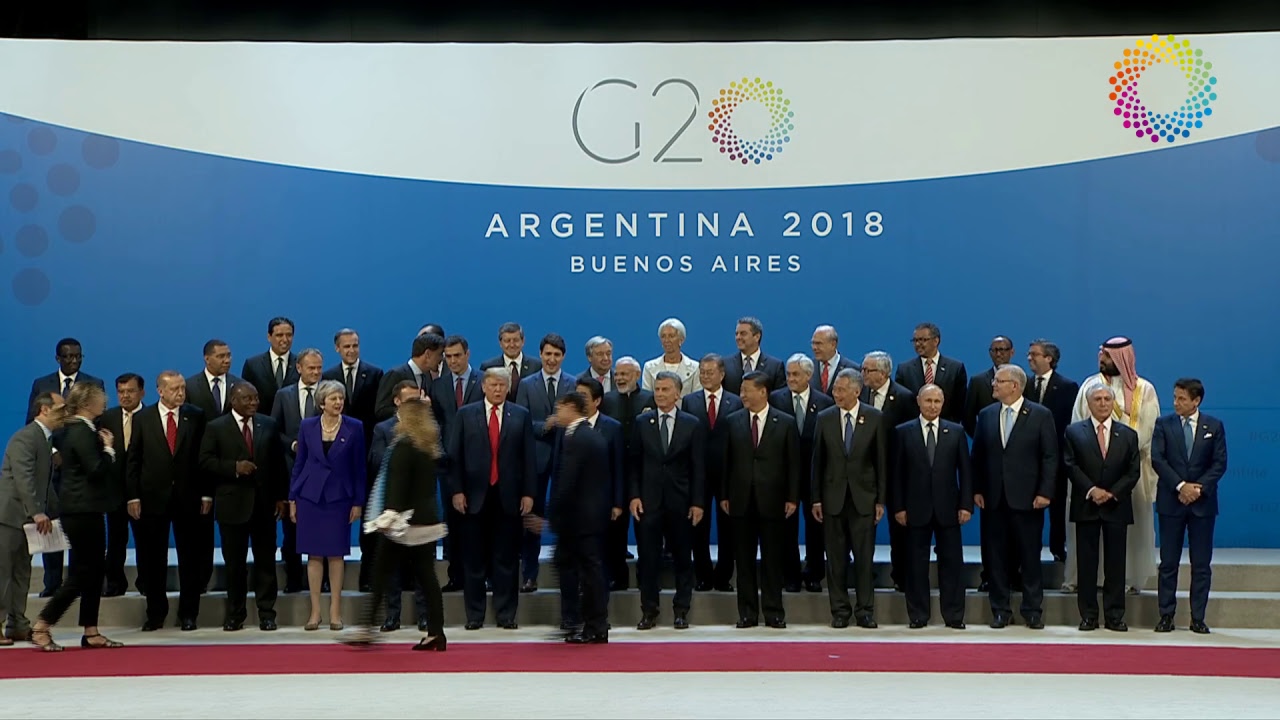Foto de familia G20 Argentina 2018