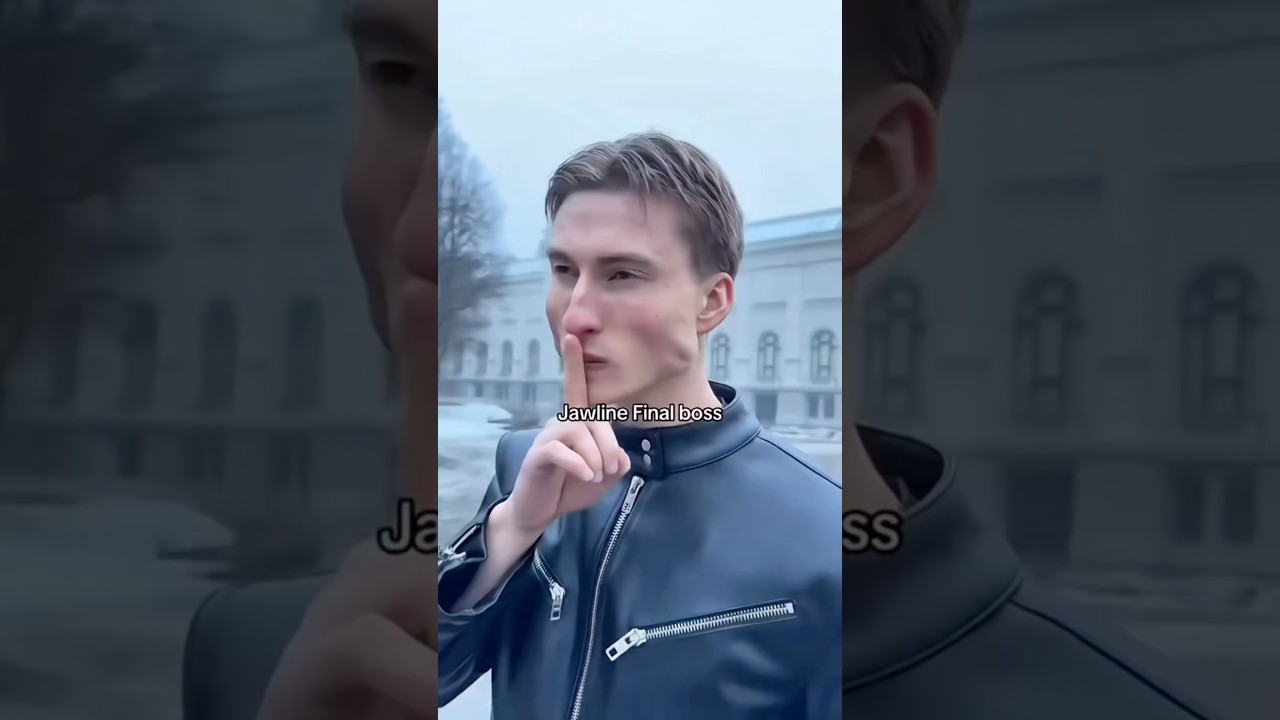 Do it these 3️⃣ best mewing exercises for getting a sharp jawline like me 😱👍🏻🥶 #jawline #mewing