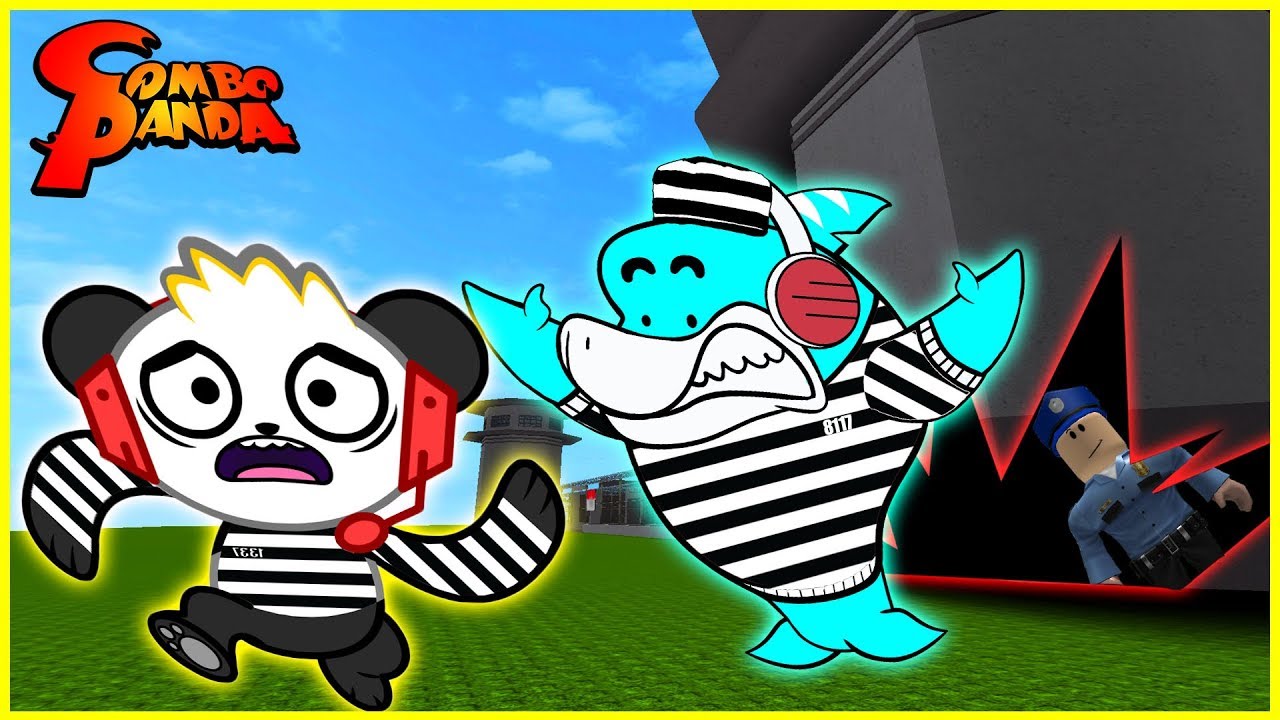 Roblox Escape Prison Obby with Big Gil Let's Play with Combo Panda