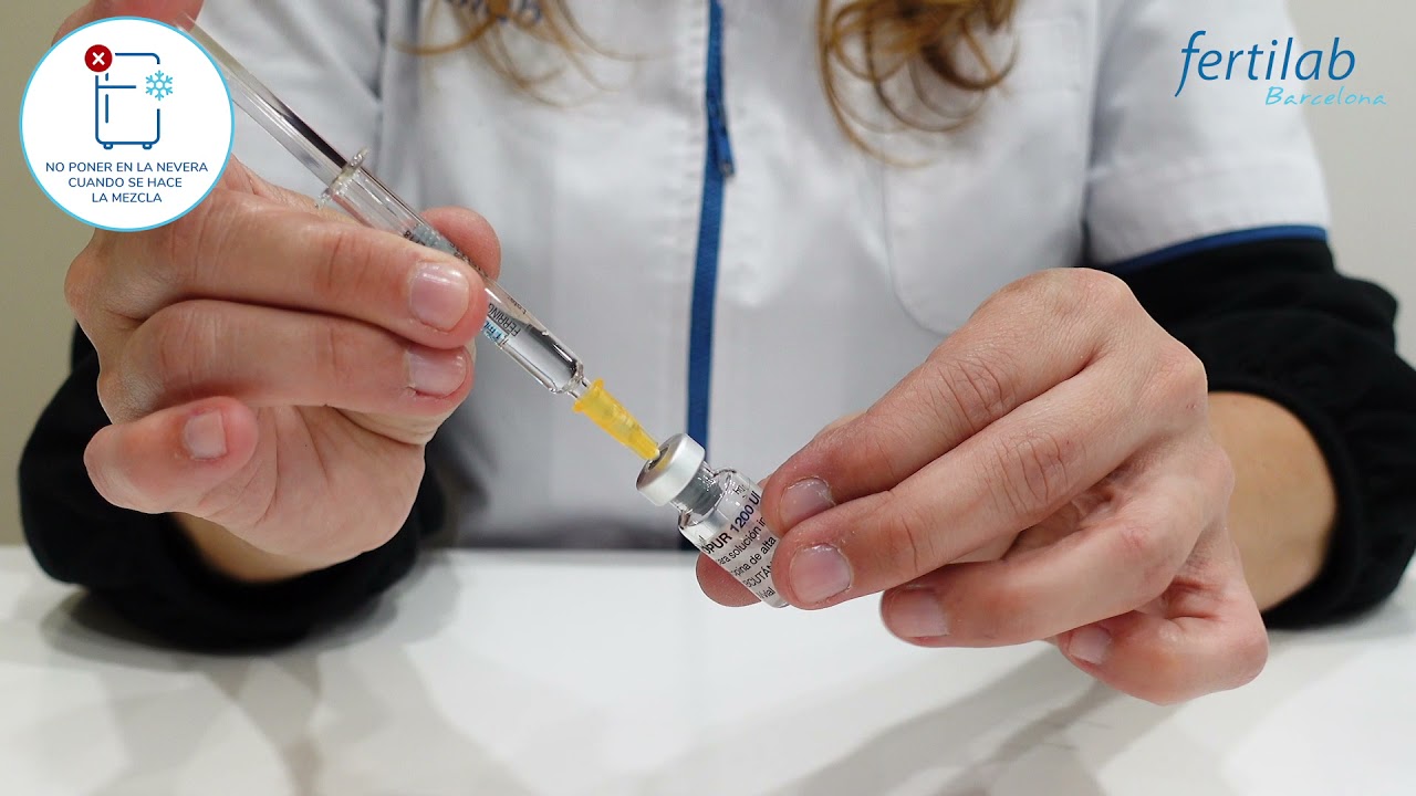 Tutorial: cómo realizar la auto-administración de Menopur 1200