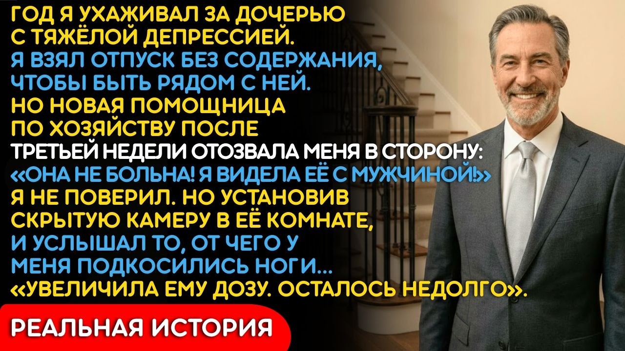 Установил Камеру К Дочери С Депрессией. Она Не Просто Здорова — Она Меня Травила!