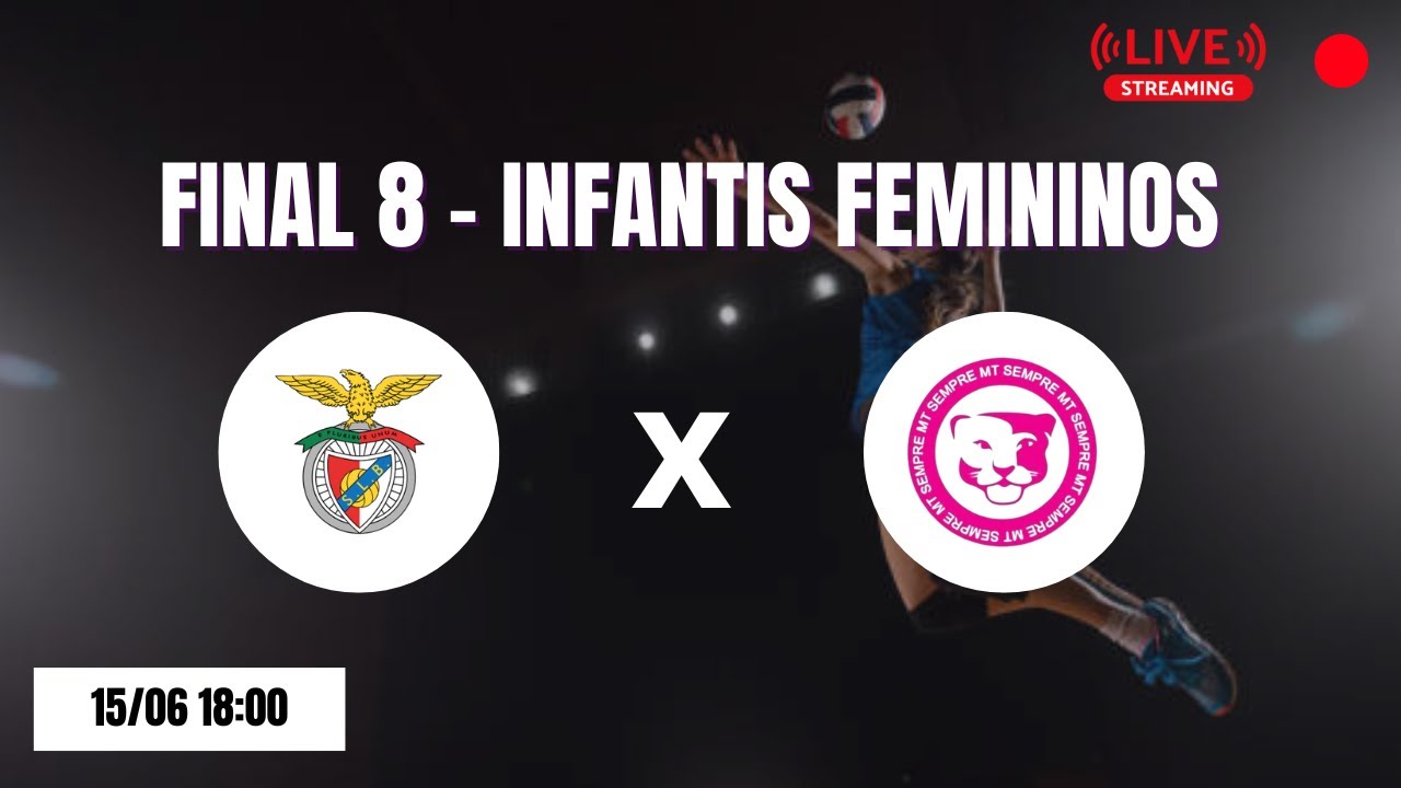 Fase Final Infantis Femininos - SL Benfica vs CVA Madeira Torres - FINAL