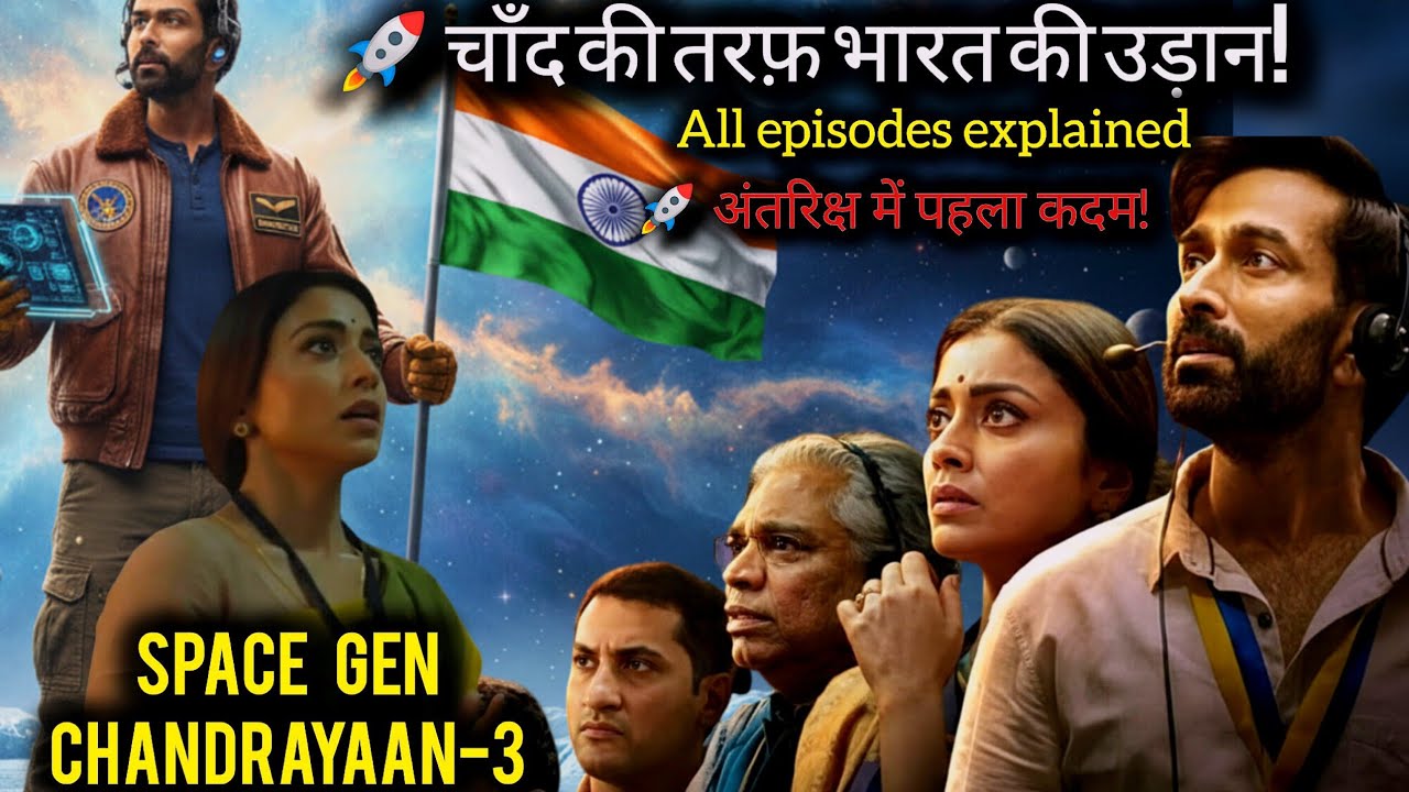 Space Gen: Chandrayaan Web Series 2026 Explained in Hindi | India’s Moon Mission | Hindi Story 🇮🇳
