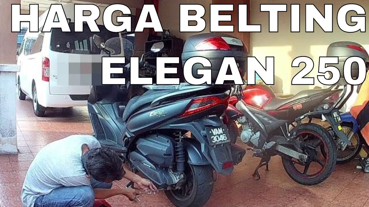 Tukar Belting CVT Modenas Elegan 250 (Kos dan Upah)