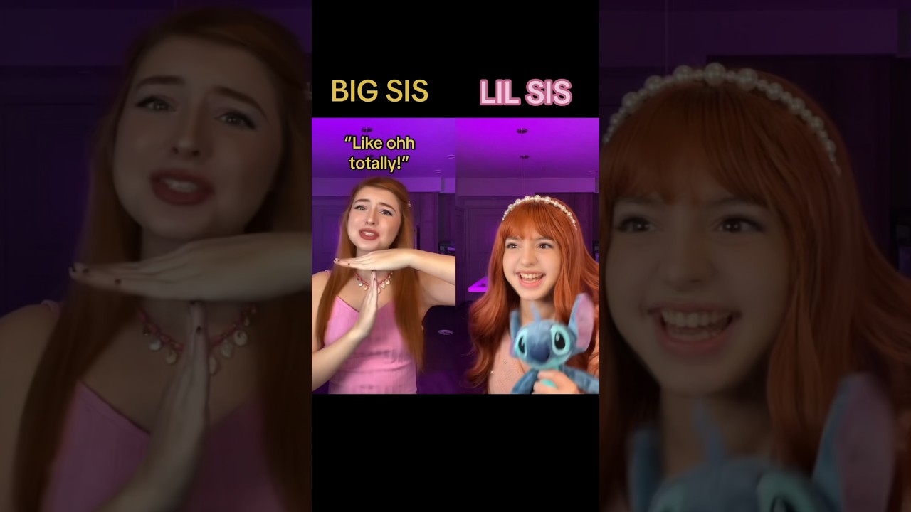 The big sister teaches her little sister how to stand up to her bully at school&hellip;