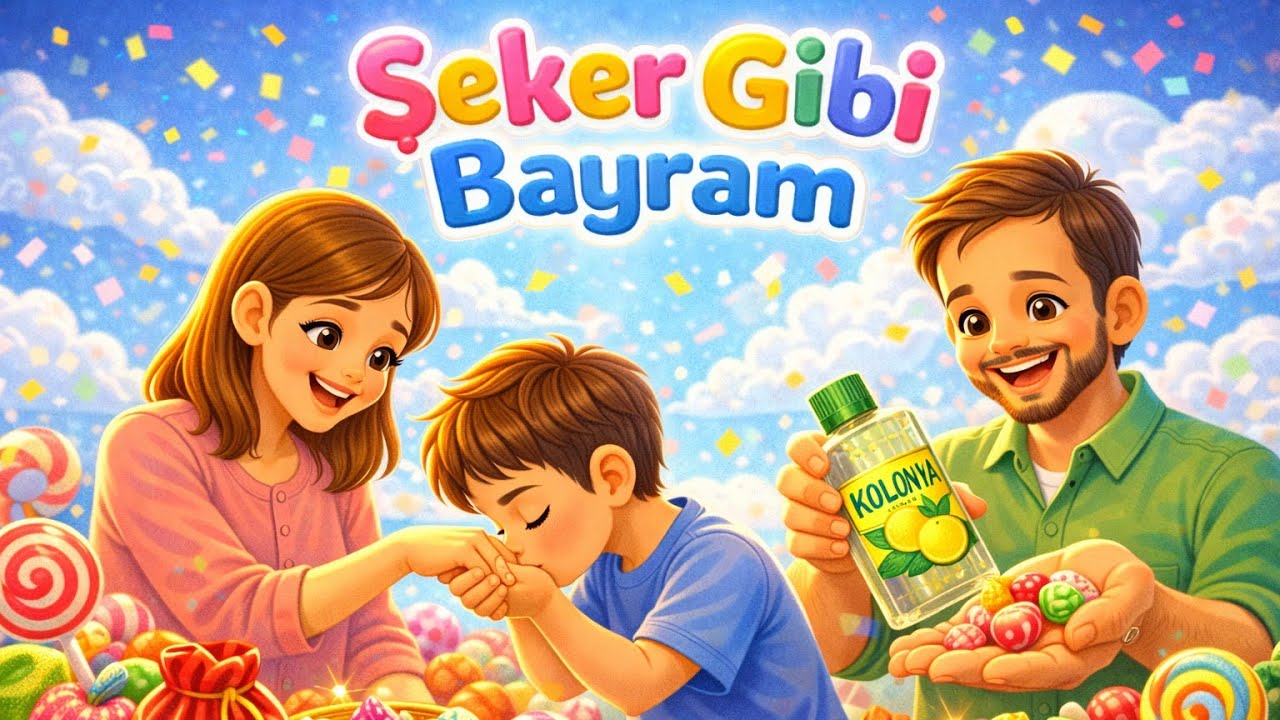 Şeker Bayramı Şarkısı ( Bayram sabahı aile şarksı( Bayramınız m&uuml;barek ,Bayramınız Kutlu olsun)