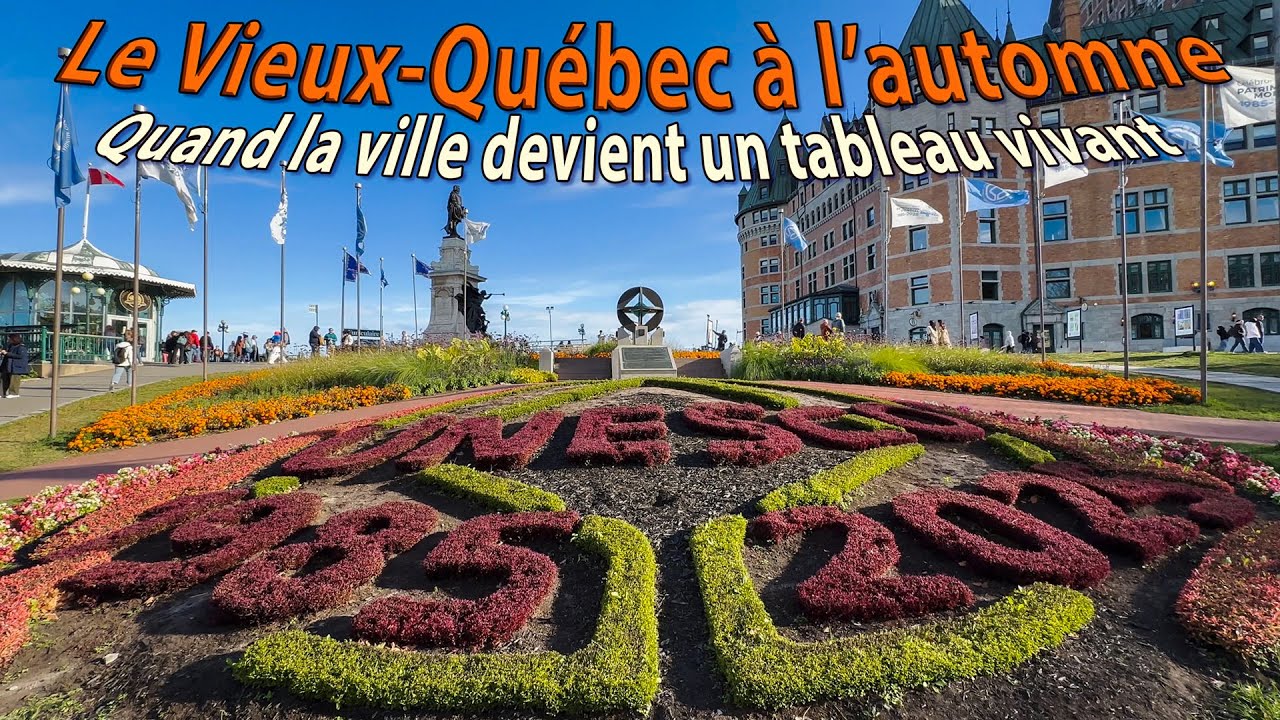 Le Vieux-Québec à l'automne